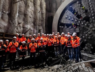 ​Budimex dokončil ražbu nejdelšího železničního tunelu v Polsku