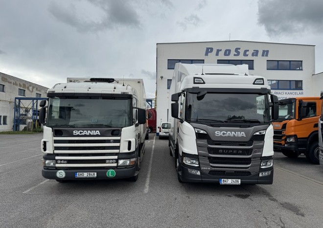 ​Po čtvrtstoletí služby obnovuje MAVE Jičín chladírenský vůz Scania