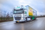 DAF CF Electric pro Tinie Manders Transport z Geldropu