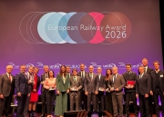 European Railway Award oceňuje odhodlání zemí EU podporovat železnici