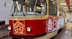 Vánoční šalina opět rozzáří adventní Brno