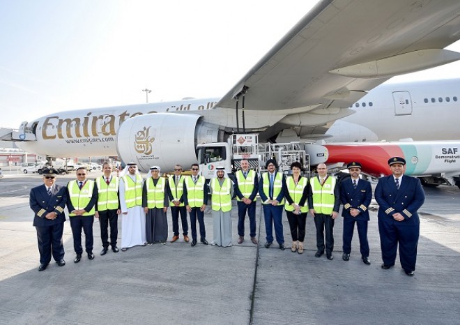 ​Společnost Emirates uskutečnila demonstrační let na stoprocentně udržitelné palivo