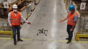 ESA logistika zahájila komerční využívání autonomních dronů ve skladech