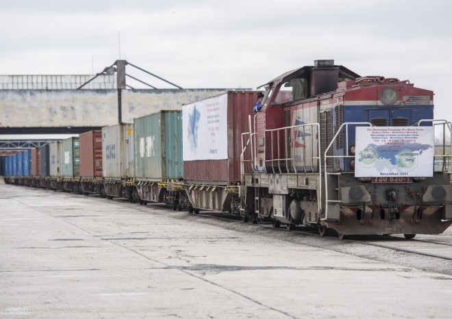 ​Na Slovensko dorazil první nákladní vlak z Číny