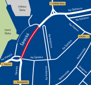 ​Ulice Šárecká v Praze projde rozsáhlou rekonstrukcí