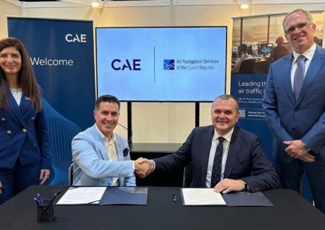 ​ŘLP zahajuje spolupráci s CAE v oblasti výcviku řídících letového provozu
