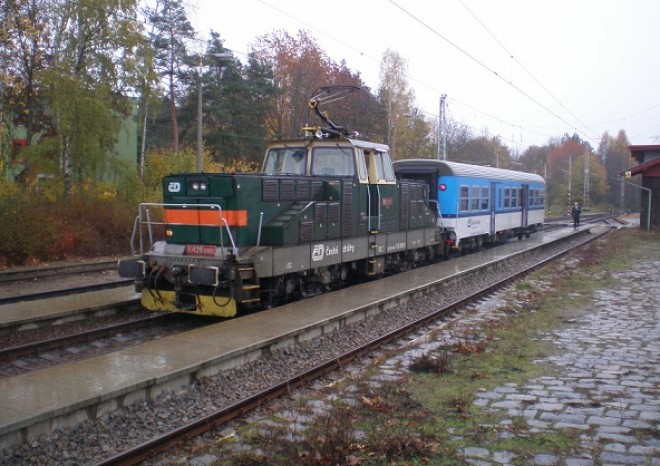 ​České dráhy nasadily na lokálku do Bechyně komfortnější vozy