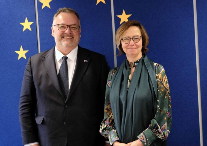 ​Ivan Bednárik jednal v Bruselu o financování infrastruktury a konkurenceschopnosti nákladní železnice