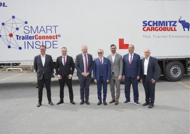 ​Schmitz Cargobull je první výrobce návěsů, který nabízí certifikovaný telematický systém pro návěsy v Turecku