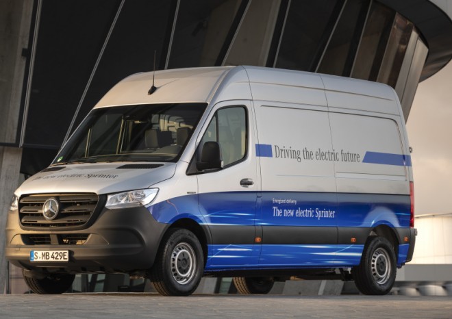 ​Model eSprinter – řešení pro čistou a chytrou městskou logistiku