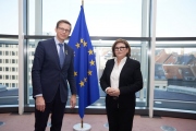 Martin Kupka probíral v Bruselu dopravní plány českého předsednictví i pomoc Ukrajině