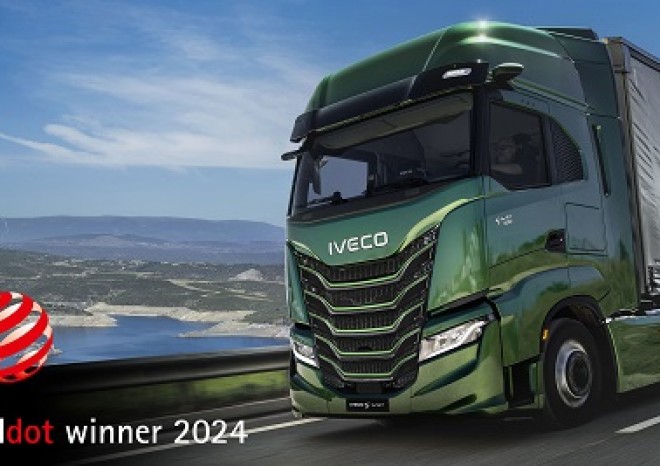 ​IVECO S-Way získalo prestižní ocenění Red Dot Award 2024 v kategorii Produktový design