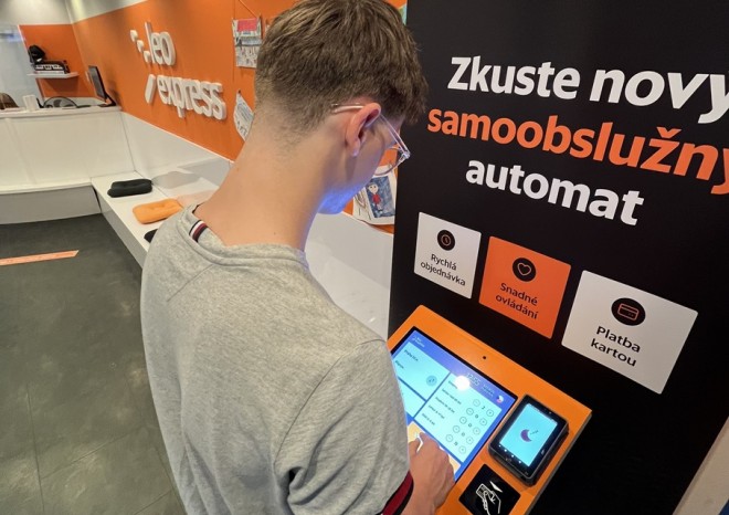 ​Leo Express spouští samoobslužné kiosky na prodej jízdenek