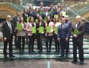 ​Noví absolventi si převzali mezinárodní certifikáty Evropské logistické asociace