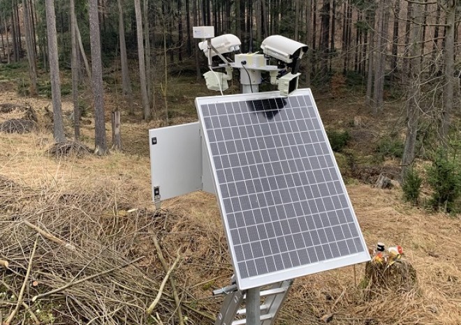 ​Inteligentní systém pro detekci sesuvu půdy hlídá další železniční trať v ČR
