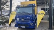 Dachser nasadil první e-Truck na přeshraniční přepravy