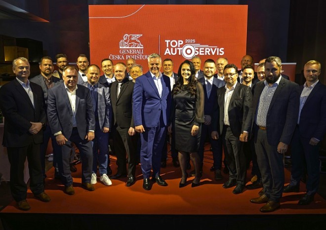 ​Generali Česká pojišťovna ocenila 20 nejlepších partnerských autoservisů roku 2025