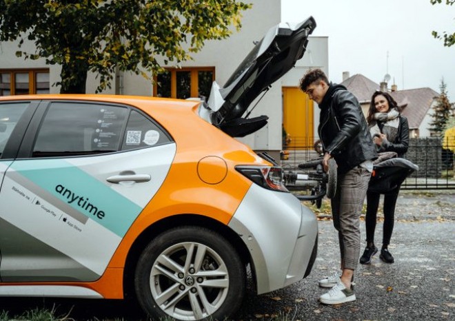 Anytime Carsharing: Vzrostla obliba sdílených aut