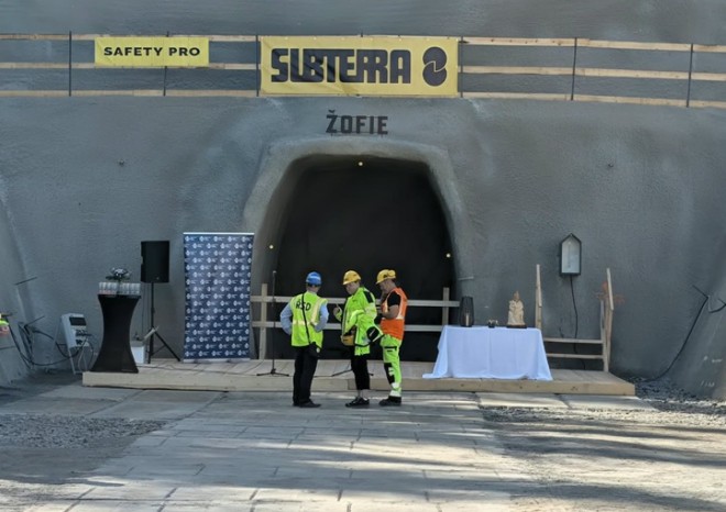 ​Začala ražba průzkumné štoly pro tunel Prostřední Vrch na D3