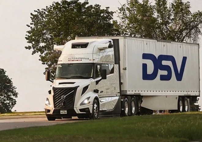 ​DSV testuje autonomní nákladní dopravu v USA
