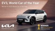 ​Titul Světové auto roku 2025 získala Kia EV3