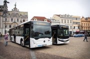 OAD Kolín představila v Kolíně na náměstí nové autobusy