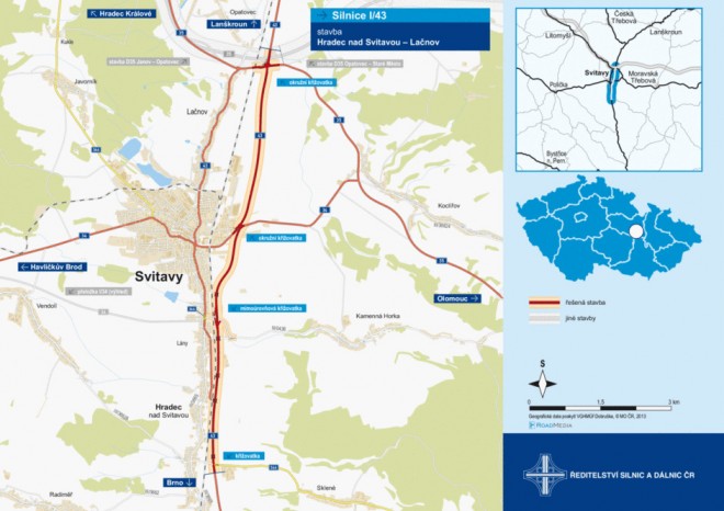 ŘSD zprovoznilo nový obchvat Svitav za zhruba 800 milionů korun