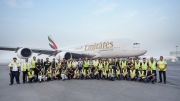 První letoun A380 společnosti Emirates prochází kompletní modernizací