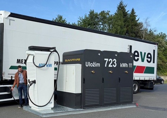 ​SGEF nabízí financování inovativní nabíjecí stanice pro elektrobusy a elektrotrucky