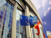 Autodopravci protestovali v Bruselu proti německé minimální mzdě