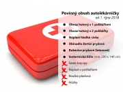 Autolékárničky už nebude třeba pravidelně měnit, zjednoduší se i povinná výbava