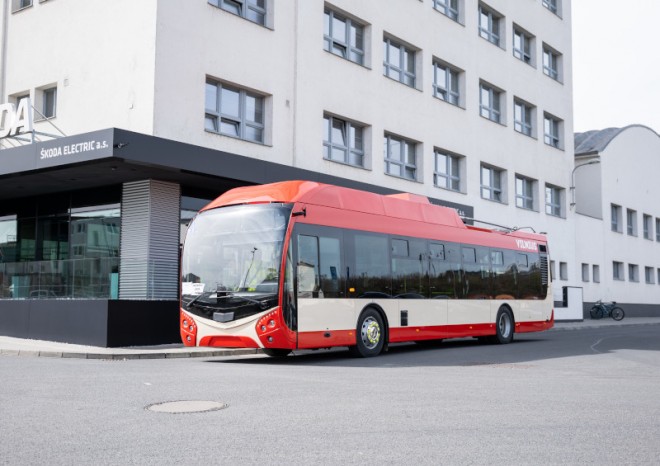 Škoda Group zahajuje typové zkoušky a homologaci trolejbusů pro Vilnius