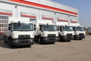 První modely Renault D Wide 18 CNG pro Hrubý autodprava