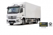 ​Nákladní vozidla Mercedes-Benz získala pět hvězdiček v testech Euro NCAP