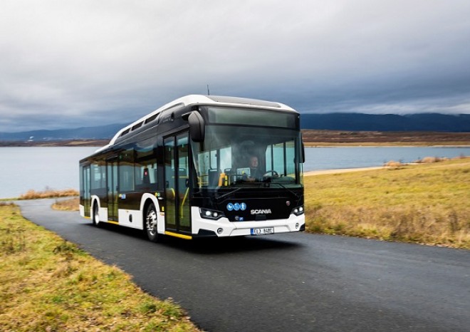 ​Elektrobus Scania v Ústí nad Labem ušetřil 2,7 tuny oxidu uhličitého