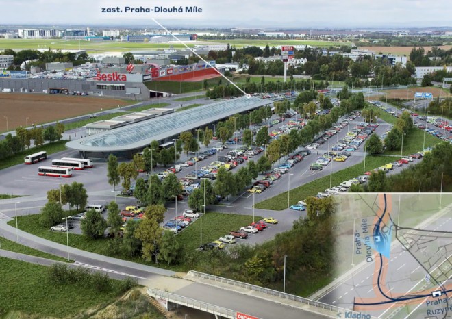 Příprava novostavby trati Praha-Ruzyně – Praha-Letiště Václava Havla vstupuje do finální fáze