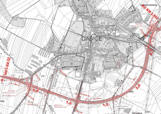 Obchvat Dašic na Pardubicku bude uveden do zkušebního provozu 26. srpna