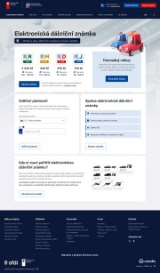 ​Státní e-shop pro nákup dálničních známek přešel na doménu edalnice.gov.cz