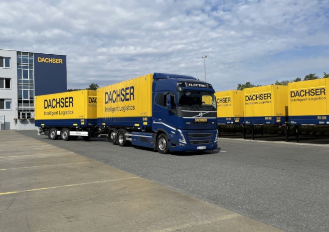Dachser Czech Republic zavádí elektrické nákladní vozidlo ve vnitrostátní dopravě