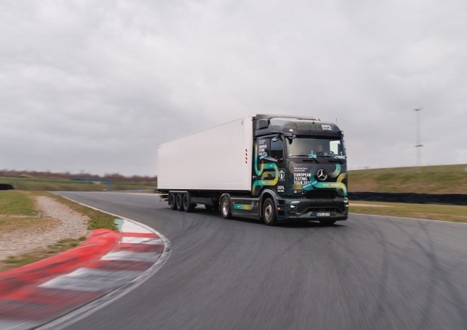 ​Mercedes-Benz Trucks chce získat záznam Guinness World Records s modelem eActros 600