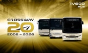 ​Autobus IVECO Bus Crossway slouží osobním dopravcům již dvacet let