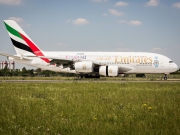 Páté narozeniny v ČR oslavila společnost Emirates s Airbusem A80
