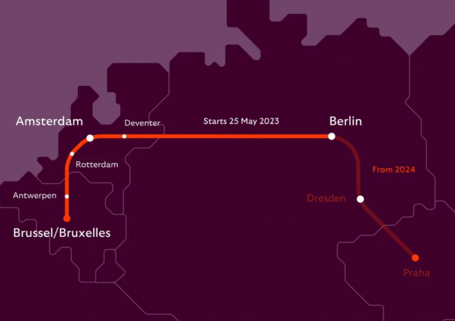 ​Společnost European Sleeper spustila noční vlakový spoj mezi Bruselem a Berlínem