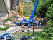 Rekonstrukce mostu Šmejkalka na dálnici D1 u Senohrab začala ovlivňovat provoz