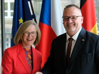 ​Ivan Bednárik jednal v Drážďanech o vysokorychlostním spojení i rozvoji přeshraniční dopravy