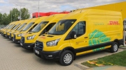 DHL Express doplnila svou flotilu elektrododávek o sedm nových fordů E-Transit