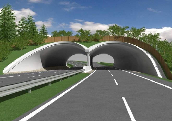 ​ŘSD postaví ekodukt v trase migračního koridoru pro velké savce přes Jablunkovskou brázdu