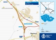 ​Ředitelství silnic a dálnic otevřelo druhou část D35 Křelov – Slavonín