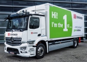 DB Schenker přebírá první sériově vyrobený Mercedes-Benz eActros