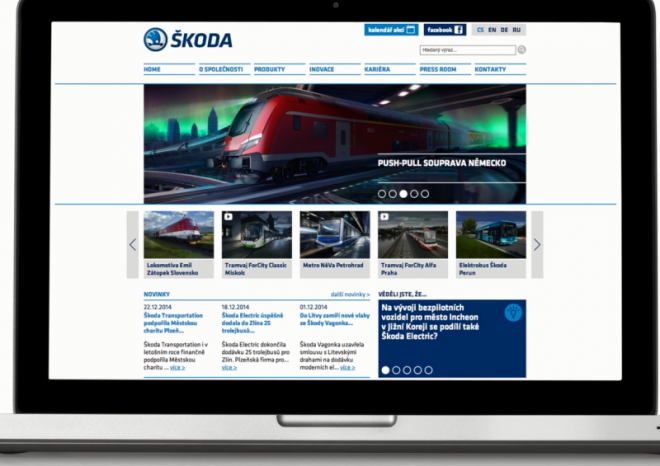 Škoda Transportation má nového ředitele i nové logo